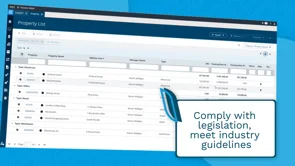 screenshot of MRI Commercial Management